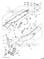 SIDE COVER   OIL TANK for Yamaha TZR 1989