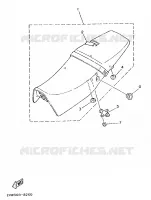 SEAT for Yamaha TZR 1989