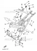 FRAME for Yamaha TZR 1989