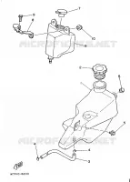 OIL TANK for Yamaha TZR 1989