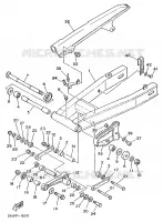 SWINGARM for Yamaha TZR 1989