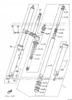 FRONT FORK for Yamaha TZR 1989