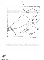 SEAT for Yamaha TZR 1989