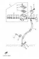 FRONT MASTER CYLINDER for Yamaha TZR 1989