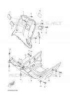 LEG SHIELD for Yamaha BW'S 2008