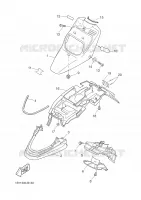 FRONT FENDER for Yamaha BW'S 2003