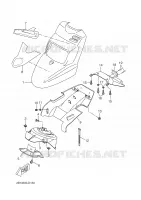 FRONT FENDER for Yamaha BW'S 2005