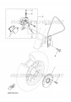 FRONT BRAKE CALIPER for Yamaha BW'S 2005