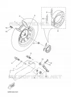 REAR WHEEL for Yamaha BW'S 2005