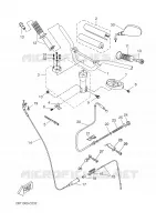 HANDLEBAR & CABLES for Yamaha BW'S 2005