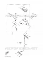 FRONT BRAKE MASTER CYLINDER for Yamaha BW'S 2005