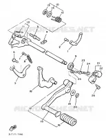 GEAR SHIFT SHAFT / LEVER for Yamaha VMAX 1997