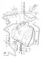 FUEL TANK for Yamaha VMAX 1997