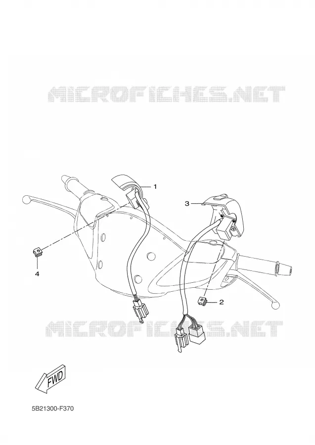 SWITCH / LEVER Yamaha SCOOTER 250 2008 XCITY  VP250