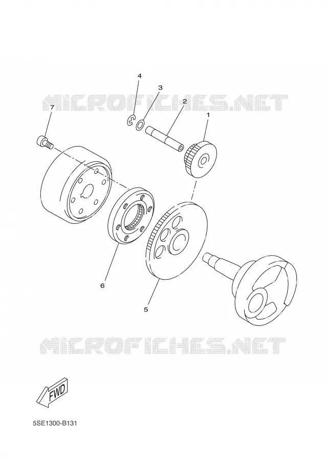 STARTER MOTOR Yamaha SCOOTER 300 2002 VERSITY  VP300