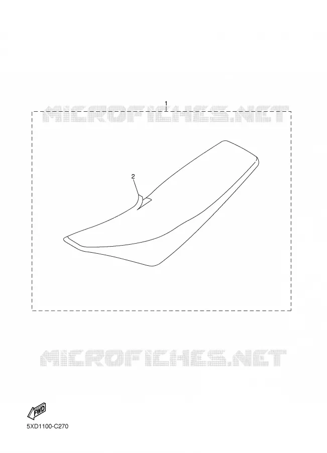SEAT Yamaha MOTO 250 2004 WRF  WR250F