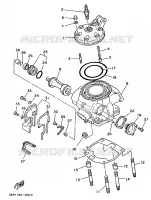 CYLINDER HEAD  for Yamaha WRZ 1993