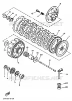 STARTER CLUTCH for Yamaha WRZ 1993