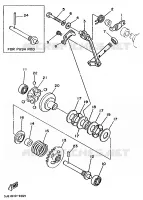 EXHAUST VALVE for Yamaha WRZ 1993