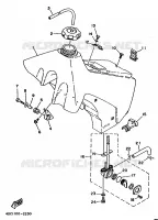 FUEL TANK for Yamaha WRZ 1993