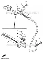 FRONT MASTER CYLINDER for Yamaha WRZ 1993