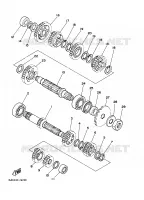 TRANSMISSION for Yamaha WRZ 1998