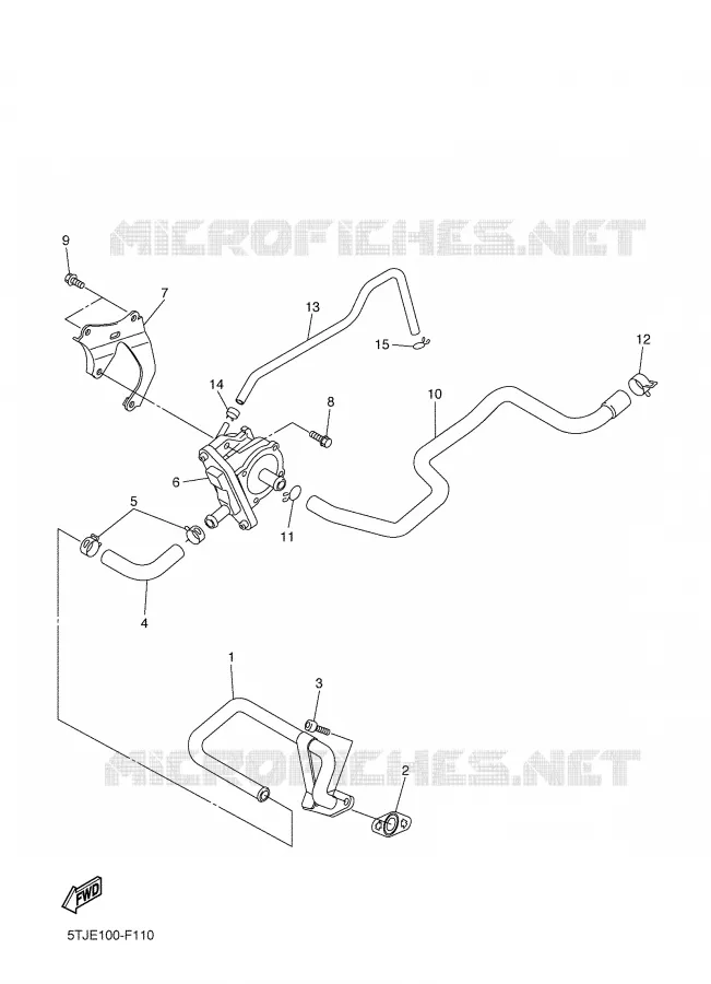 AIR INDUCTION SYSTEM AIS Yamaha MOTO 450 2008 WRF  WR450F