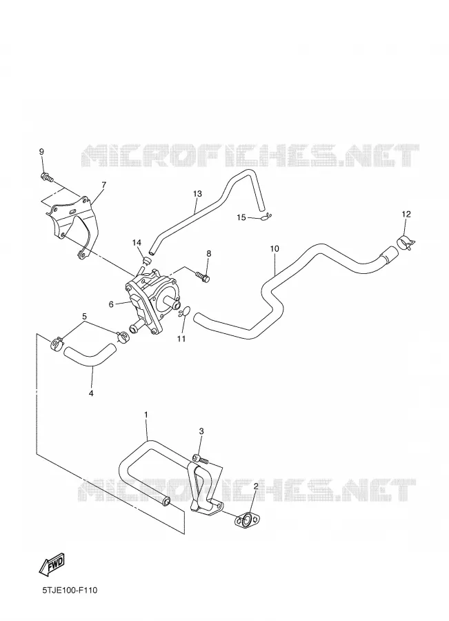 AIR INDUCTION SYSTEM AIS Yamaha MOTO 450 2009 WRF  WR450FY