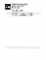 CATALOGUE for Yamaha CYGNUS 1993