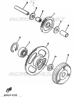 STARTER CLUTCH for Yamaha CYGNUS 1993
