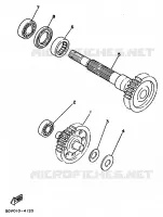 TRANSMISSION for Yamaha CYGNUS 1993