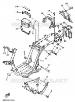 FRAME for Yamaha CYGNUS 1993