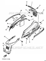 SIDE COVER for Yamaha CYGNUS 1993