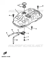 FUEL TANK for Yamaha CYGNUS 1993