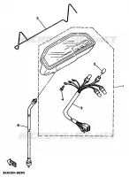 SPEEDOMETER for Yamaha CYGNUS 1993