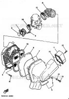 INTAKE for Yamaha CYGNUS 1993