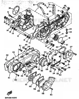 CRANKCASE for Yamaha CYGNUS 1993