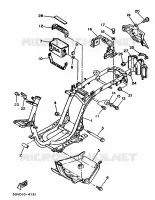 FRAME for Yamaha BELUGA 1993