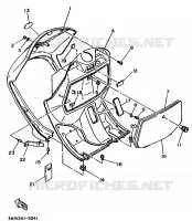 LEG SHIELD for Yamaha BELUGA 1993