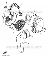AIR SHROUD & FAN for Yamaha BELUGA 1993