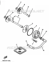 OIL PUMP for Yamaha BELUGA 1993