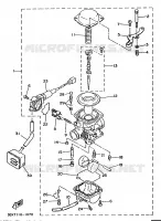 CARBURETOR for Yamaha BELUGA 1993