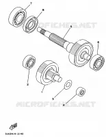 TRANSMISSION for Yamaha XC 1996