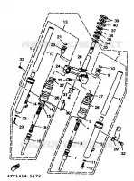 FRONT FORK for Yamaha XC 1996