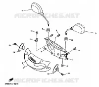 COVER 1 for Yamaha XC 1996