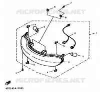INDICATOR for Yamaha XC 1996