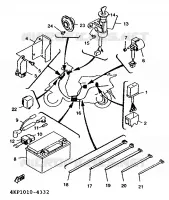 ELECTRICAL 1 for Yamaha XC 1996