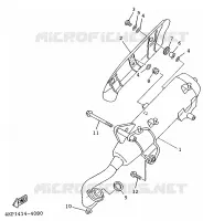 EXHAUST for Yamaha XC 1996