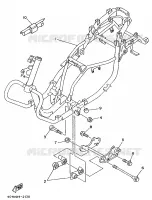 FRAME for Yamaha XC 1996