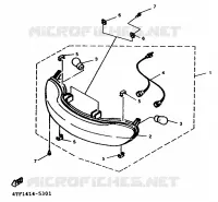 INDICATOR for Yamaha XC 1996